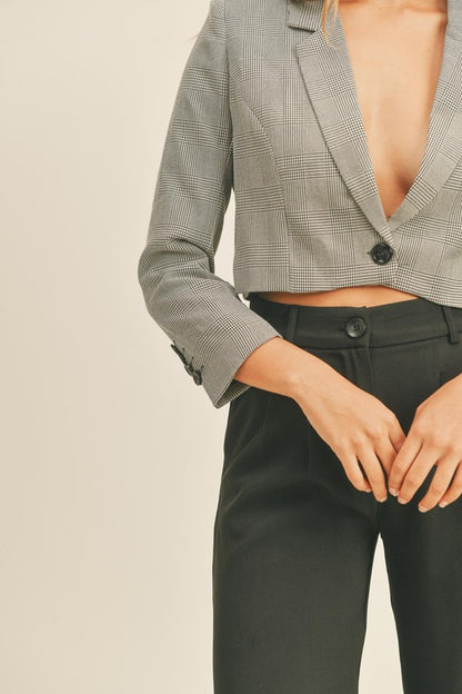 Audrina Crop Blazer