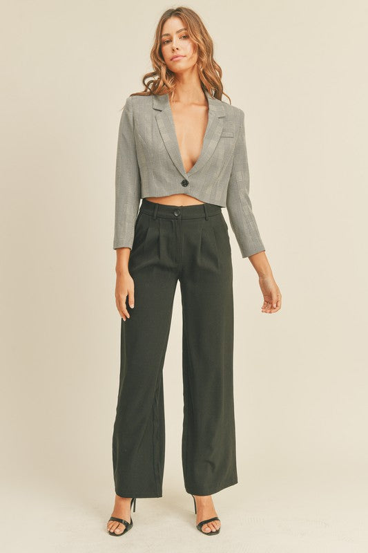 Audrina Crop Blazer