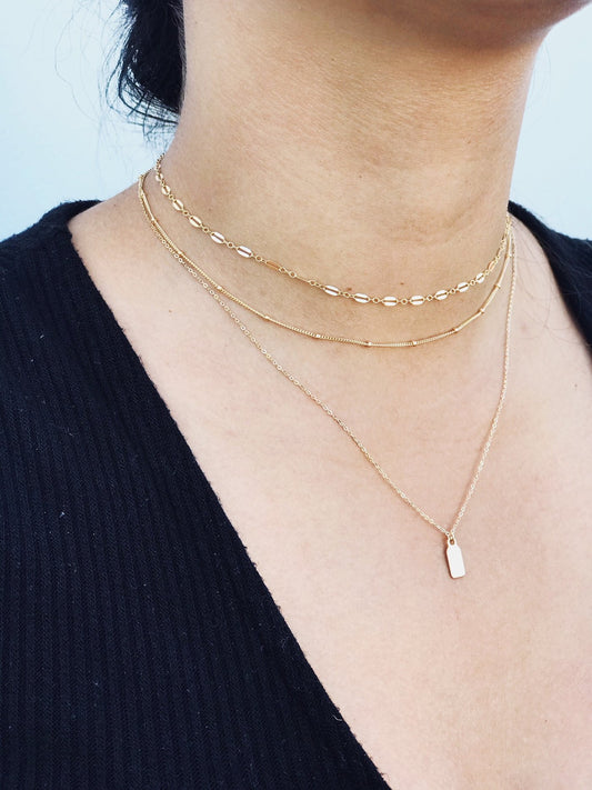 Tag Necklace